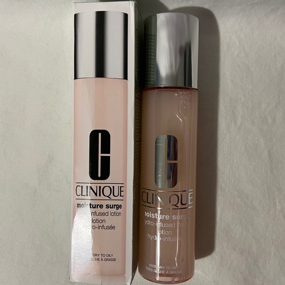 💦NIB💦 CLINIQUE Moisture Surge Hydro-Infused Lotion 3.4 fl oz ALL SKIN TYPES - Picture 6 of 7